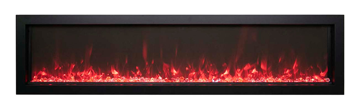 Remii Extra Slim Built-In Electric Fireplace