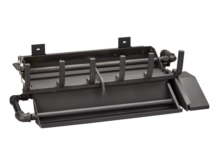 Majestic 2-Tier Stadium vented gas log burner pan assembly