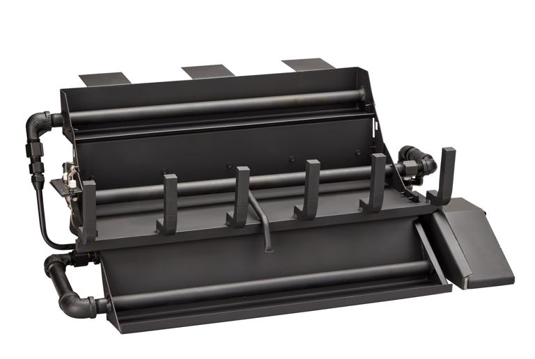 Majestic 3-Tier Stadium vented gas log burner pan assembly