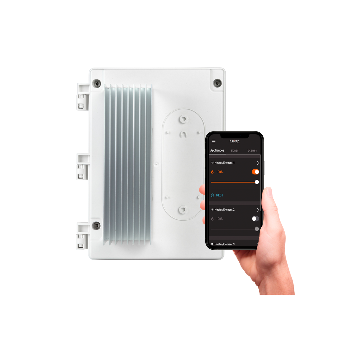Bromic Affinity Smart-Heat Dimmer Controller - 1 Channel