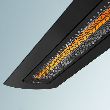 Bromic Tungsten Electric Ceiling Recess Kit installed