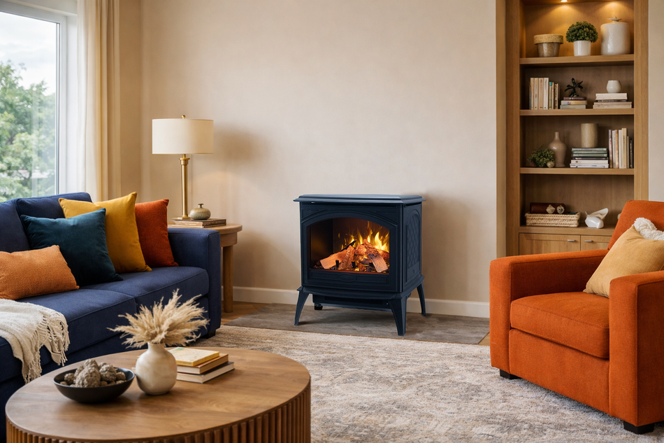 Amantii Lynwood Cast Iron 50" Freestanding Electric Stove