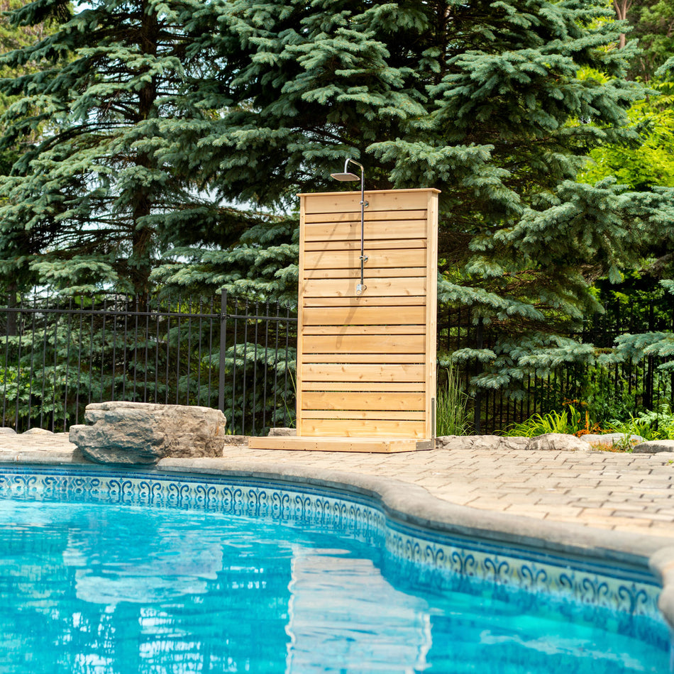 LeisureCraft CT Savannah Outdoor Shower