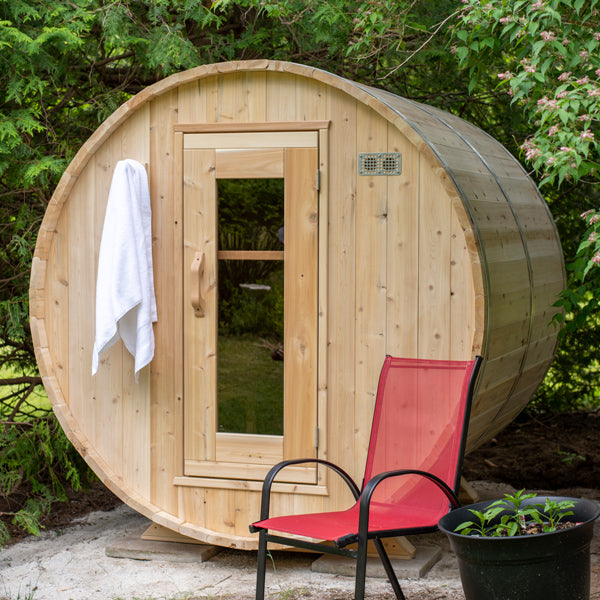 LeisureCraft CT Barrel Saunas