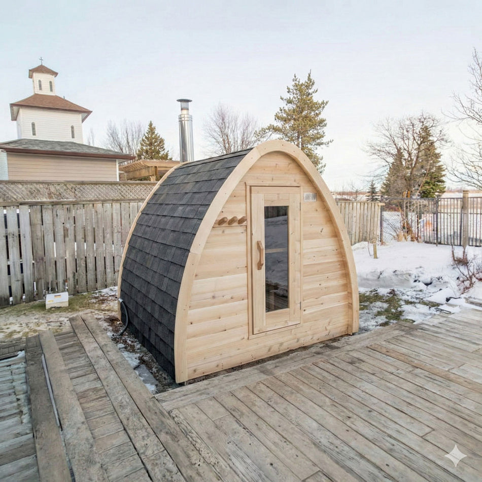 LeisureCraft CT MiniPOD Sauna