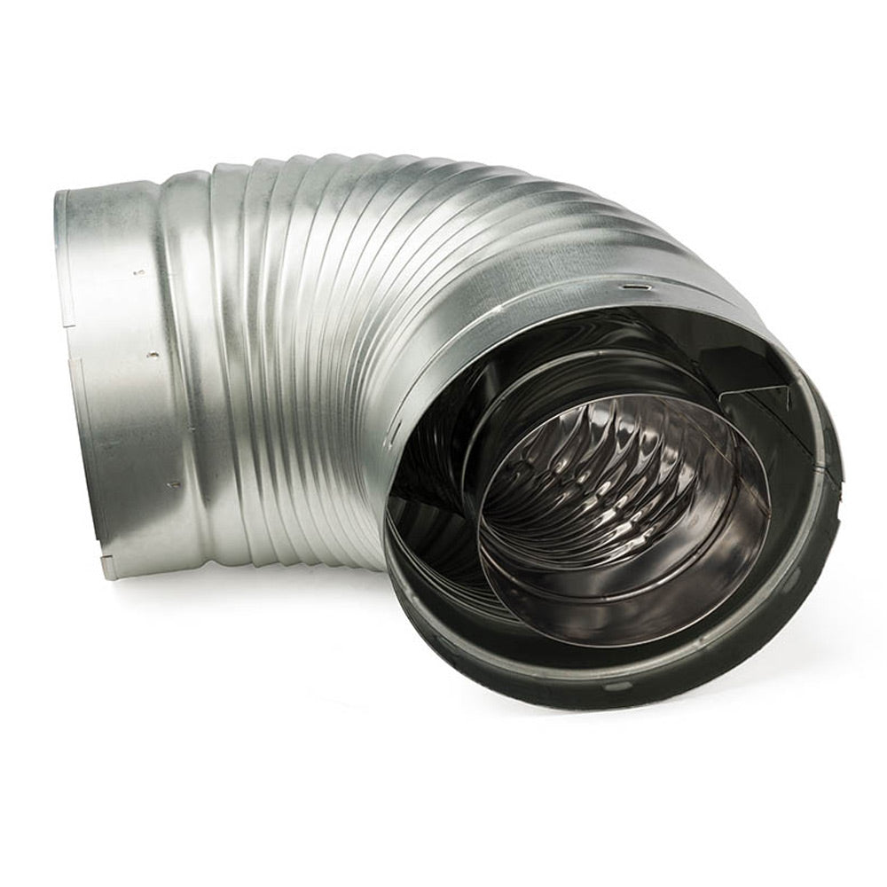 Majestic 90 degree DVP direct vent elbow