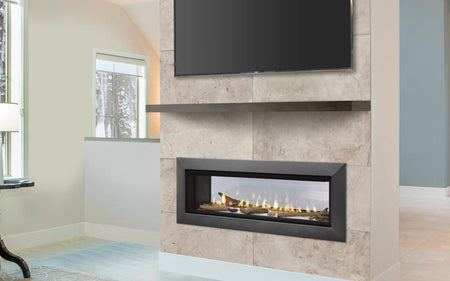 Majestic Echelon II See-Through Direct Vent Gas Fireplace