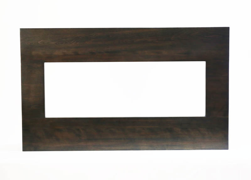 Amantii Gray Bark Birch Wooden Mantel Surround — for BI-40 Xtraslim