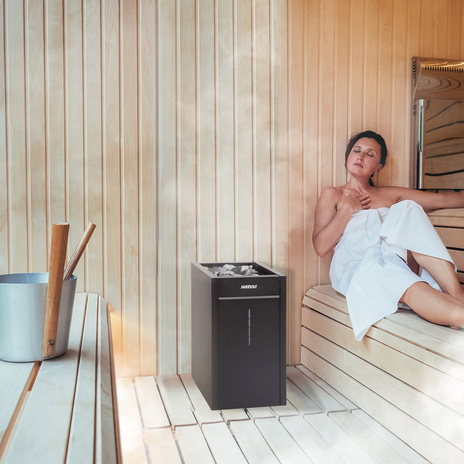Harvia Virta UL Certified Electric Sauna Heater - Digital Xenio Control Panel with WiFi Remote Control – 10.5 kW