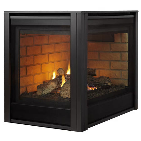 Majestic 36-inch left corner direct vent gas fireplace