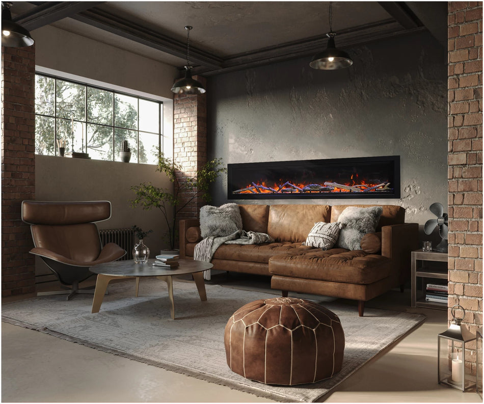 Remii WM Lumina Wall Mount Smart Electric Fireplace