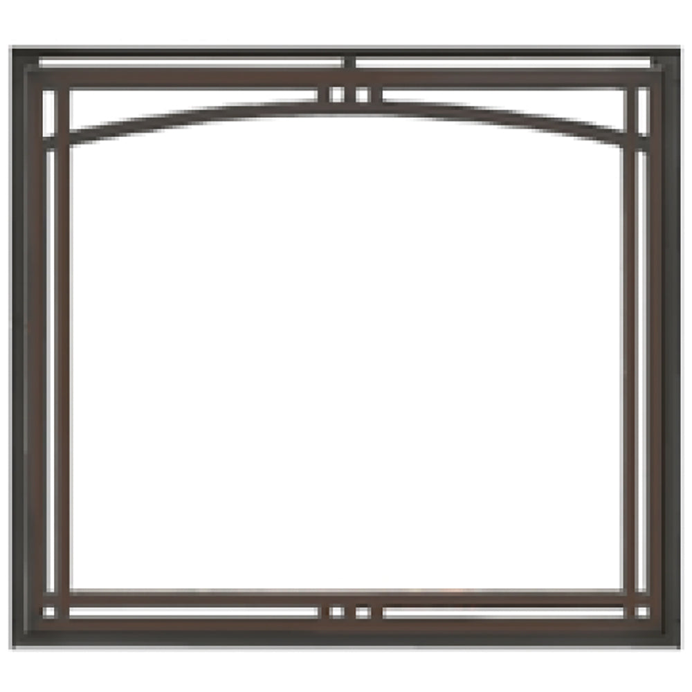 Majestic Manor Arched Overlap Front