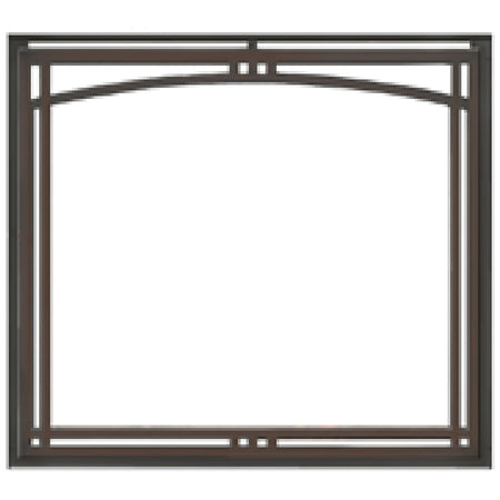 Majestic Manor Arched Overlap Front