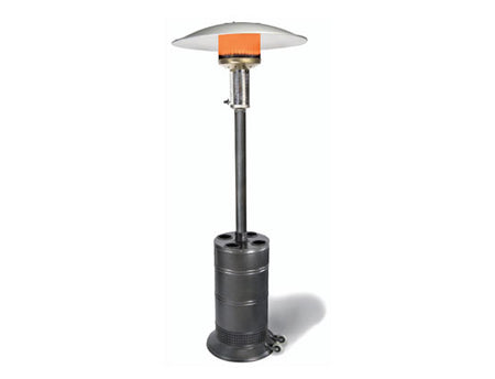 Sunstar PHJ40 hammertone black and silver propane standing patio heater