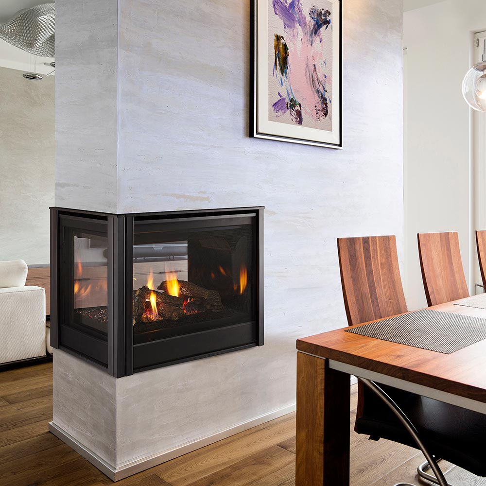 Majestic 36-inch pier direct vent gas fireplace, second view