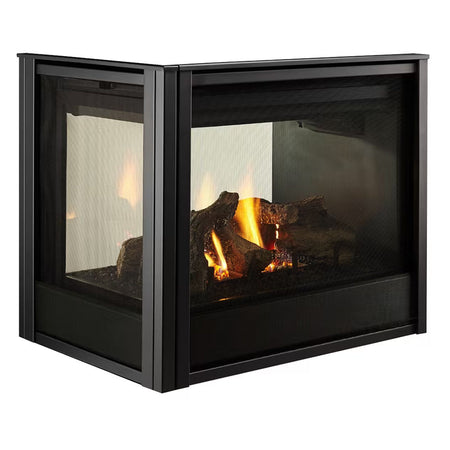 Majestic 36-inch pier 3-sided direct vent gas fireplace