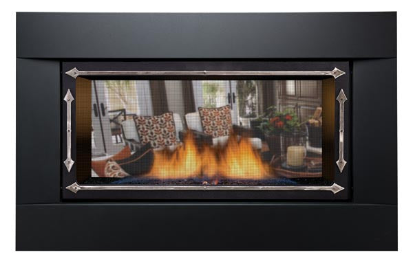Sierra Flame Palisade 36 See-Through Direct Vent Gas Fireplace