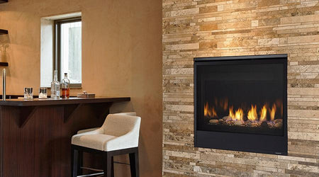 Majestic Quartz Platinum Direct Vent Gas Fireplace