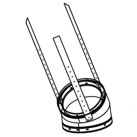 Majestic SL1100 30 degree offset and return elbow kit