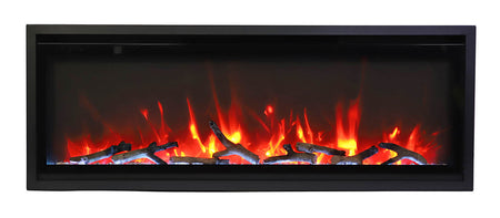 Remii WM Slim with log set orange flame