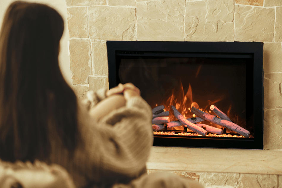 Amantii Traditional Bespoke 30" Electric Fireplace Insert