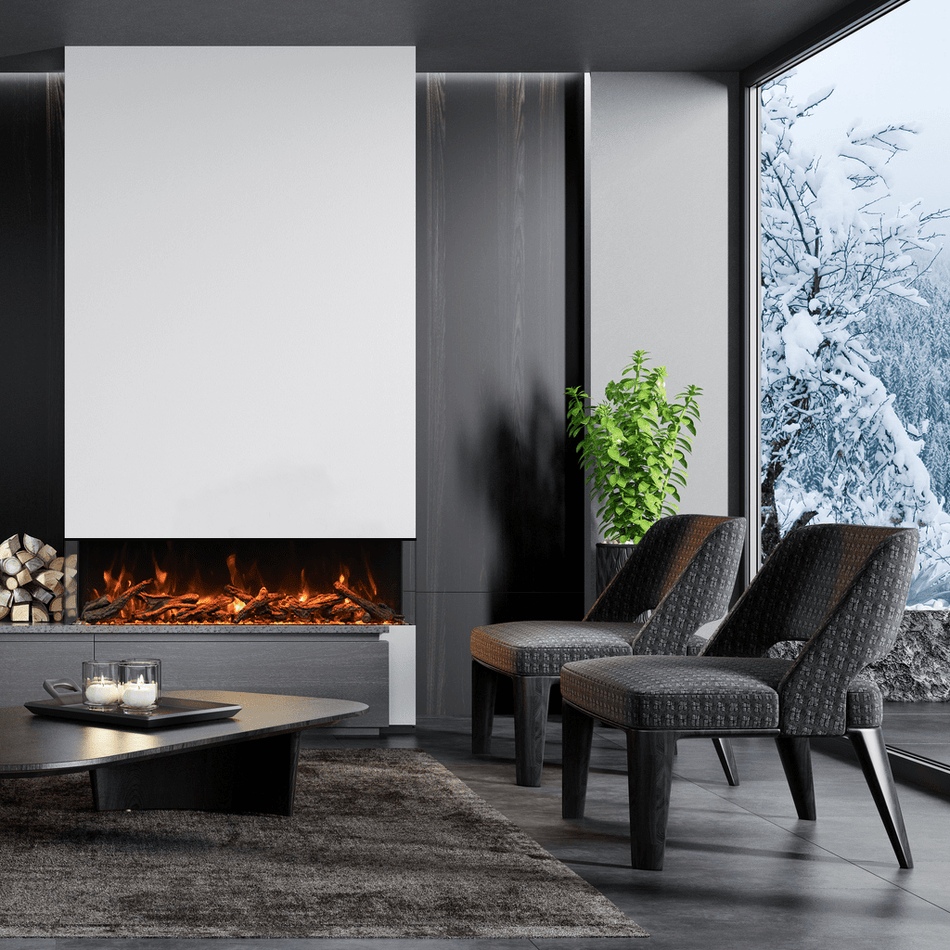 Amantii Tru View Deep 72" Electric Fireplace