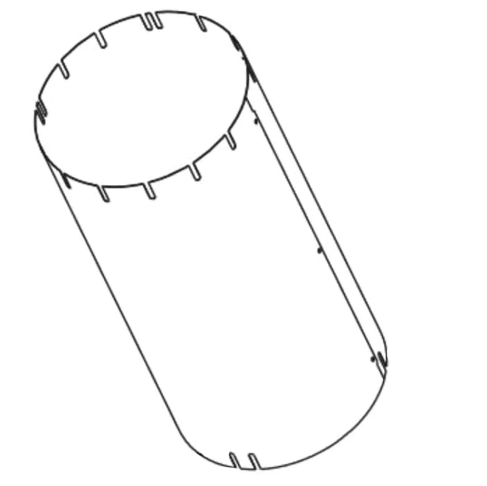 Majestic attic insulation shield for SLP and DVP direct vent pipe