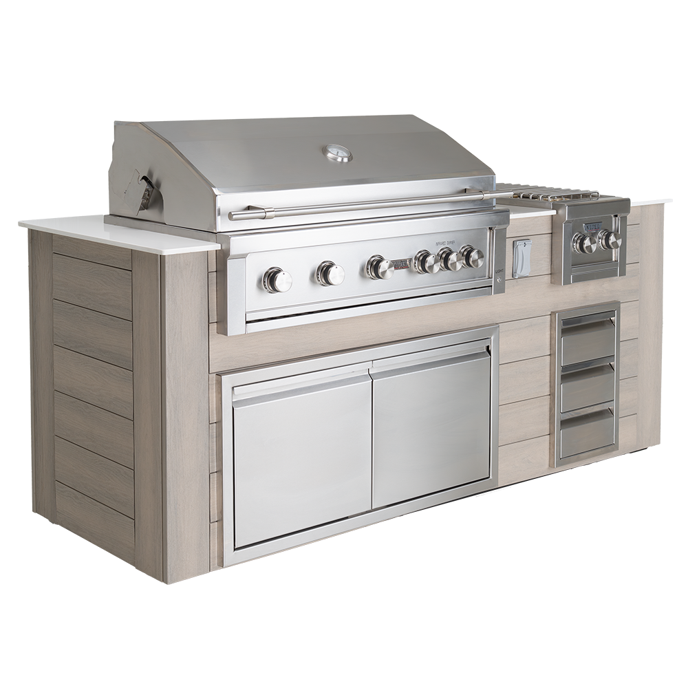 Videl 96" Pacific Collection BBQ Island