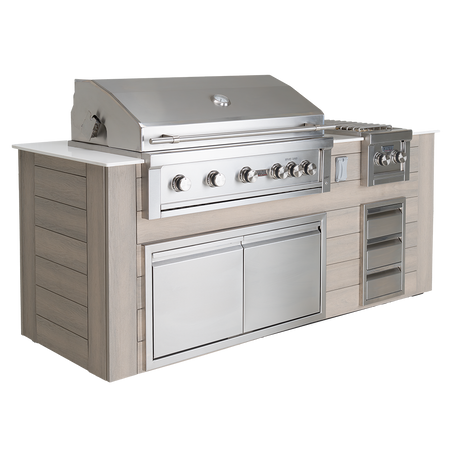 Videl 96" Pacific Collection BBQ Island