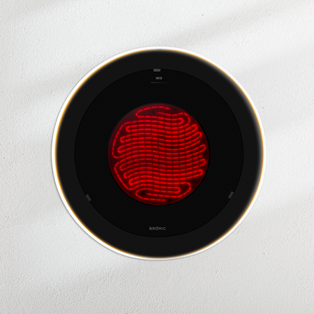 Bromic Eclipse Smart-Heat Electric Patio Heater - heater face detail