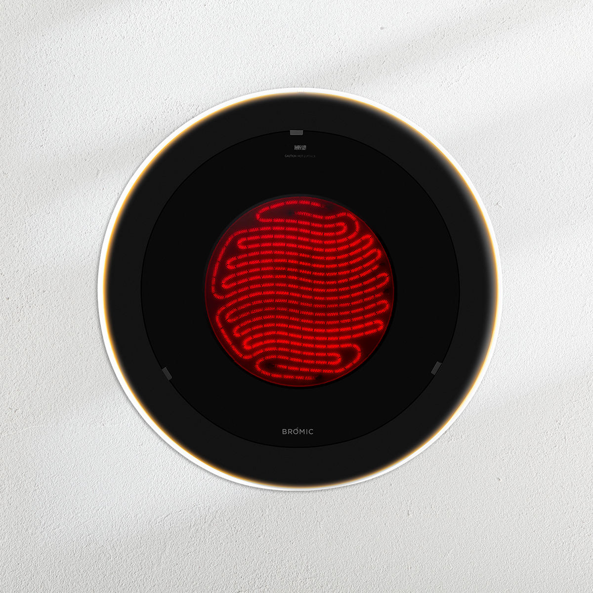 Bromic Eclipse Smart-Heat Electric Patio Heater - heater face detail