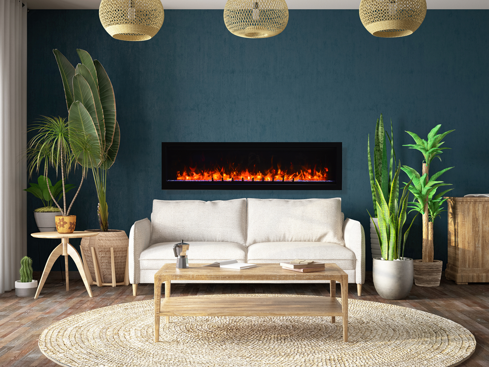 Amantii Fire & Ice Evolution 36" Wall Mounted Electric Fireplace