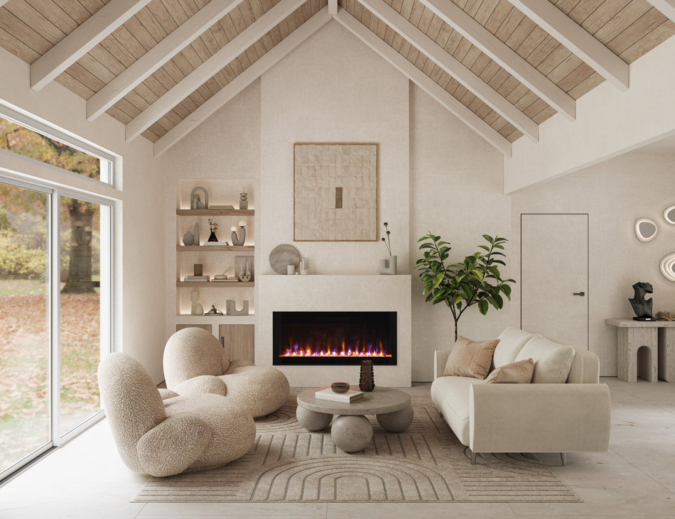 Amantii Fire & Ice Evolution 50" Wall Mounted Electric Fireplace