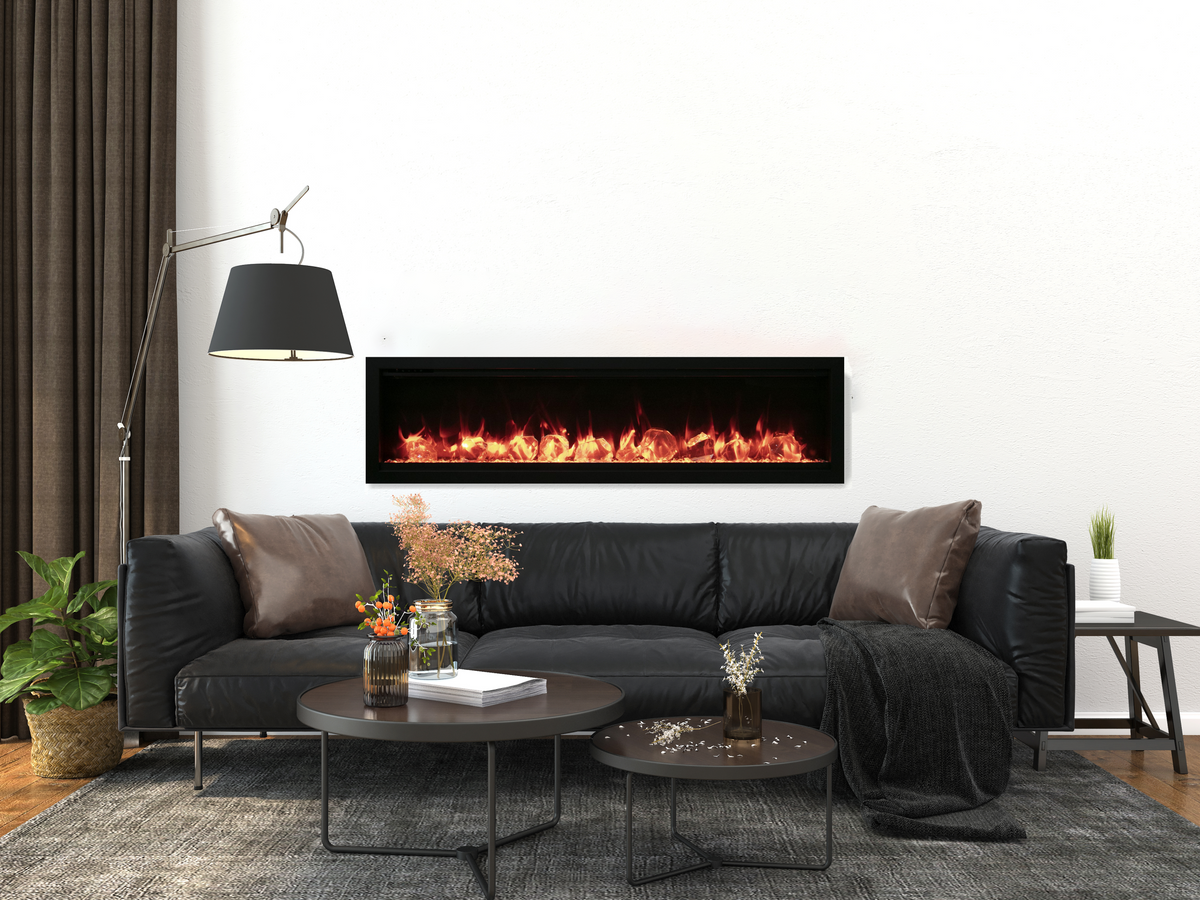 Remii Extra Slim 35" Built-In Electric Fireplace