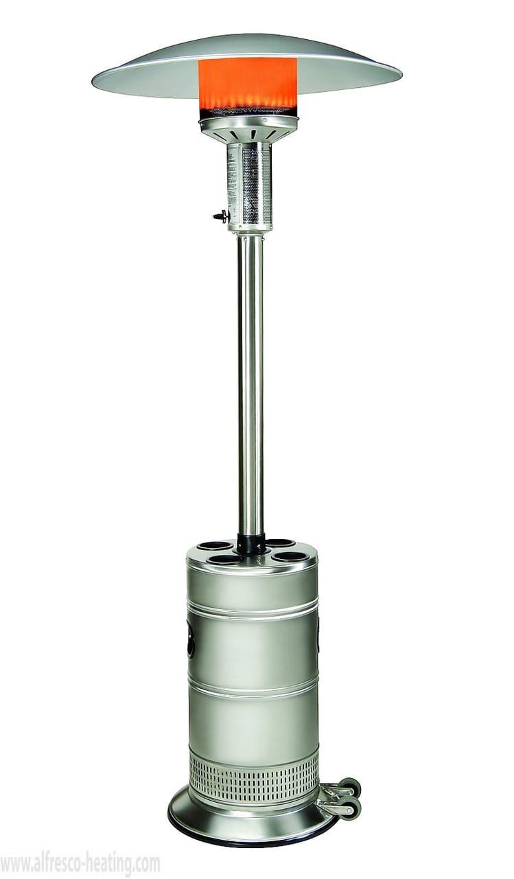 Sunstar PHS40 stainless steel propane standing patio heater