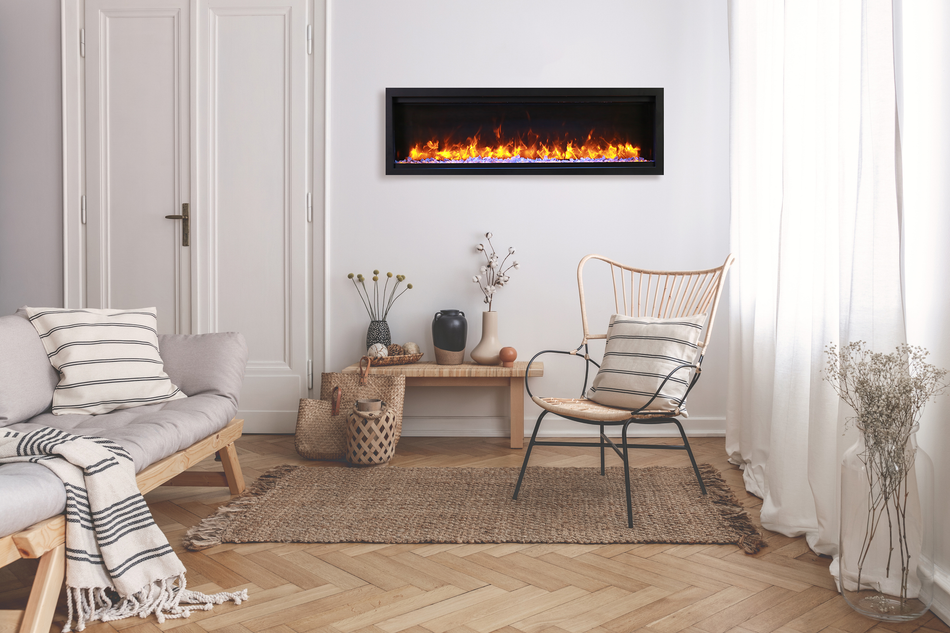 Amantii Symmetry Lumina 34" Electric Fireplace