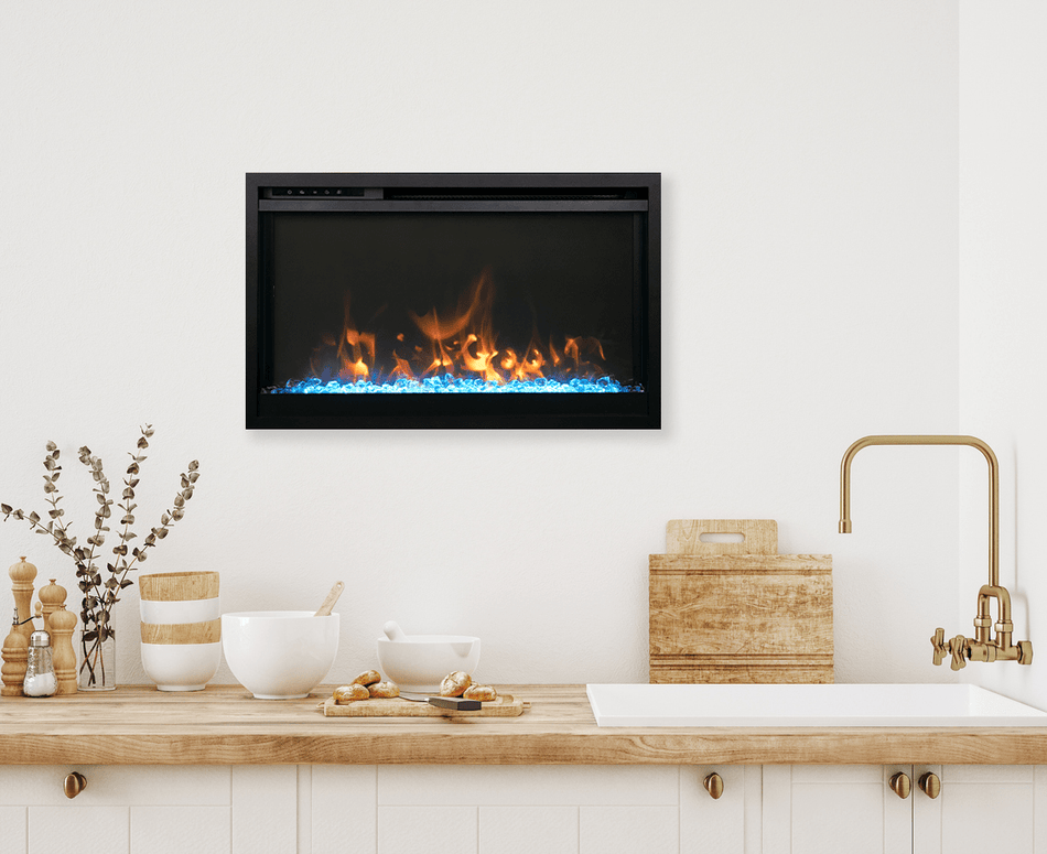 Amantii Traditional Xtraslim 30" Electric Fireplace