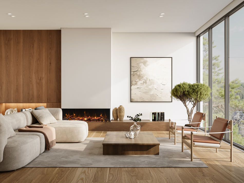 Amantii Tru View Bespoke 65" Electric Fireplace