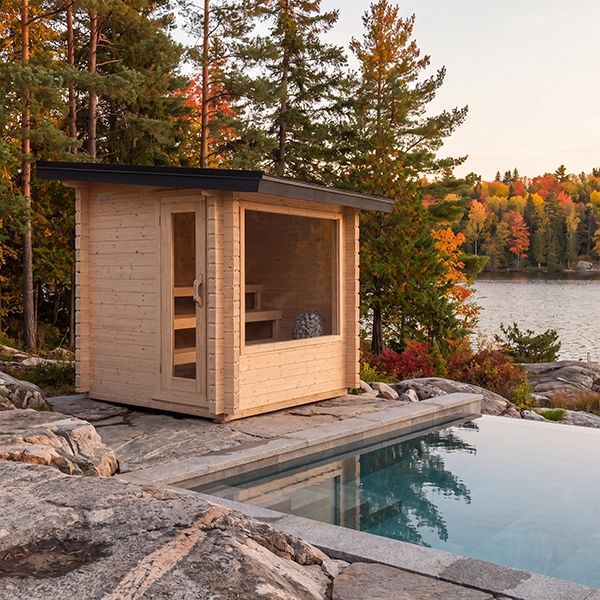 LeisureCraft CT Avalon Sauna - view 1