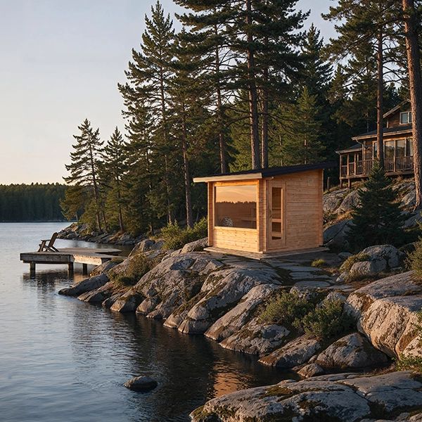 LeisureCraft CT Avalon Sauna - view 2