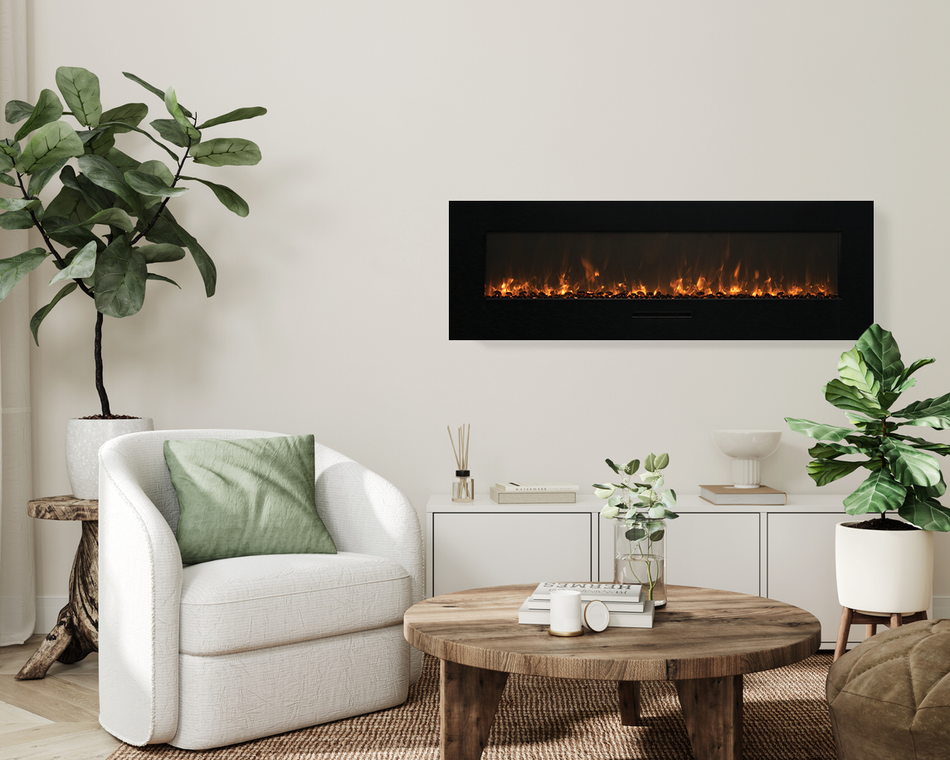 Amantii Flush Mount 60" Electric Fireplace